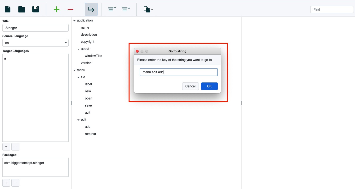 go-to-string-dialog